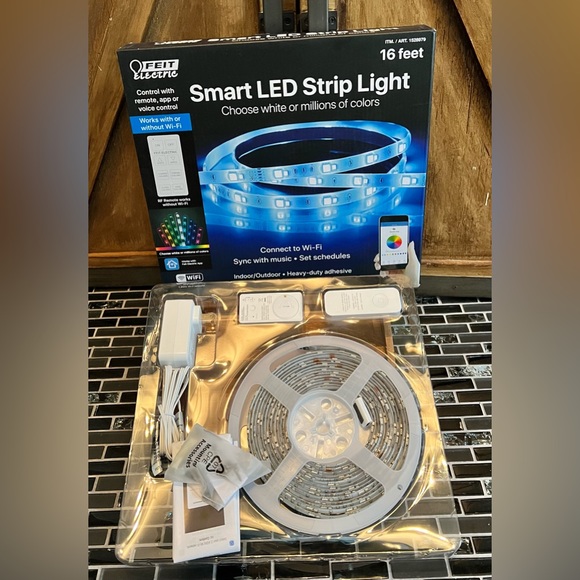 FEIT Accents Feit Electric Wifi Smart 6 Led Strip Light New Poshmark